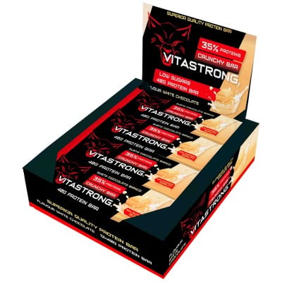 BOX X12 PROTEIN BAR WHITE...