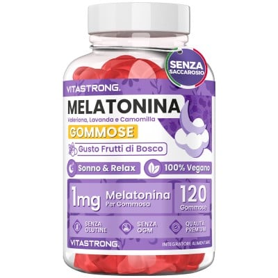 MELATONIN GUMMIES | Natürlicher Schlaf | Vitastrong