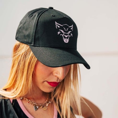 LADY WOLF PINK CAP