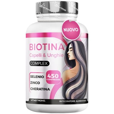 BIOTIN-KOMPLEX | Haar und Nägel | Vitastrong