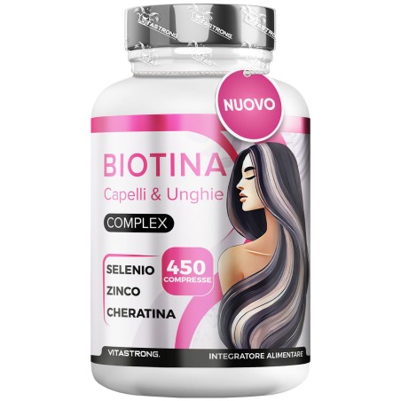BIOTIN-KOMPLEX | Haar und Nägel | Vitastrong