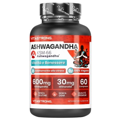ASHWAGANDHA KSM-66® | Stress und Vitalität | Vitastrong