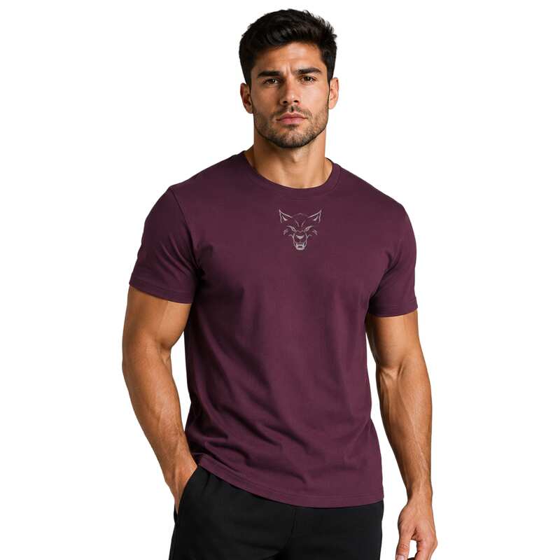Essential T-Shirt - Burgundy